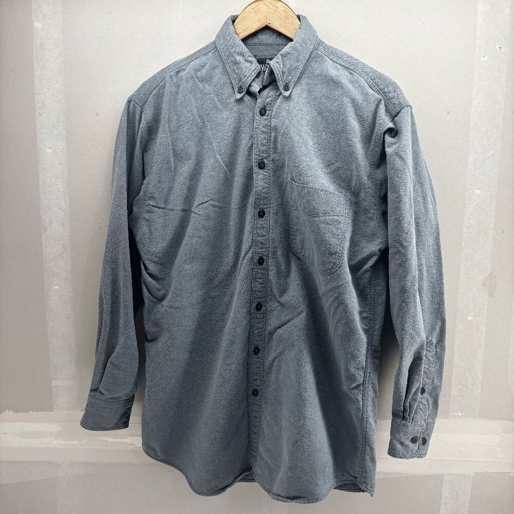 Vintage 60s Woolrich Denim Shirt Pocket Work Leisure Made in USA Size‎ M READ